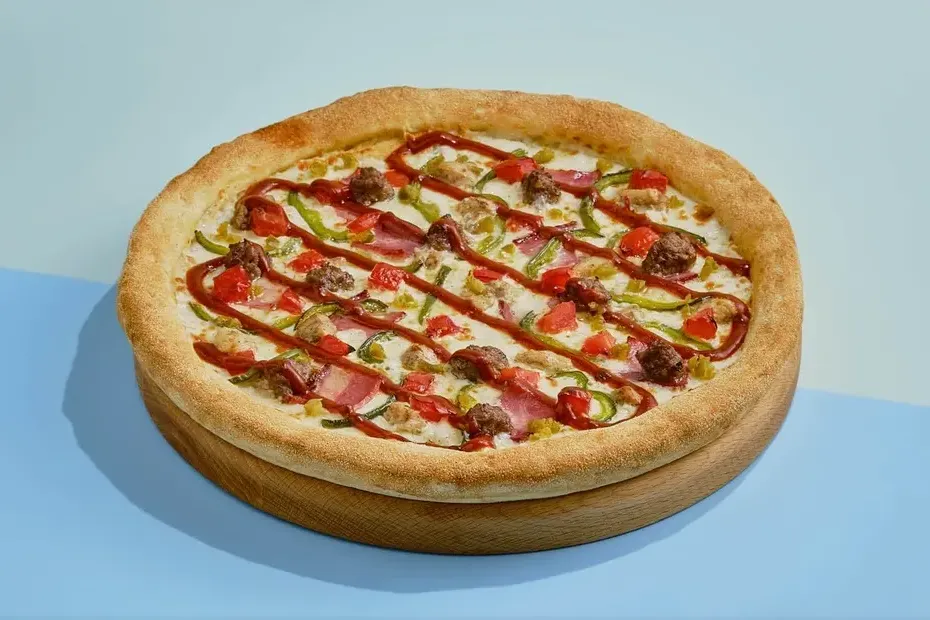 Pizza "Supreme Barbecue"